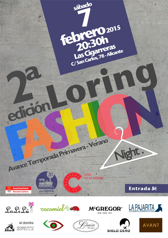 La Foguera Loring-Estació presenta la II Edición “Loring Fashion Night”